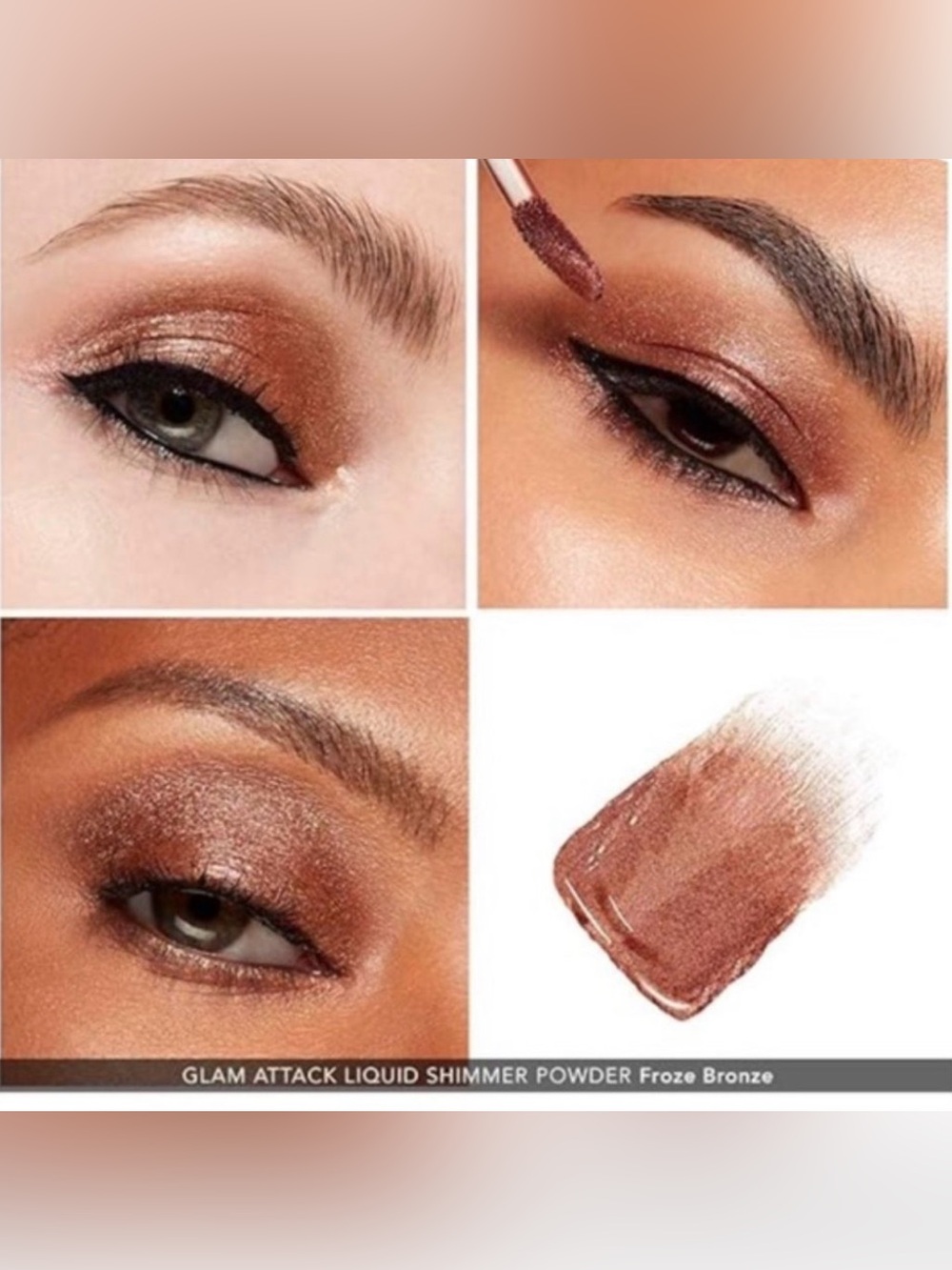 Haus Laboratories Glam Attack Liquid Shimmer Powder - Frozé Bronzé